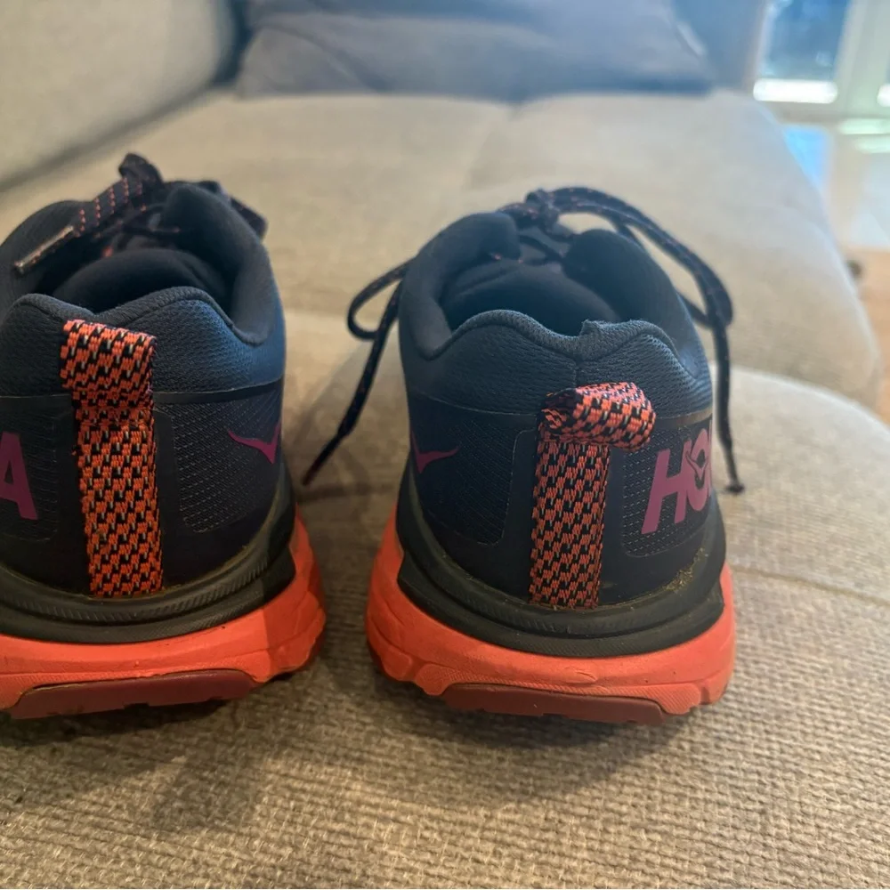 Hoka One One Womens Challenger ATR 6 1106514 Blue Running Shoes Sneakers 8 B